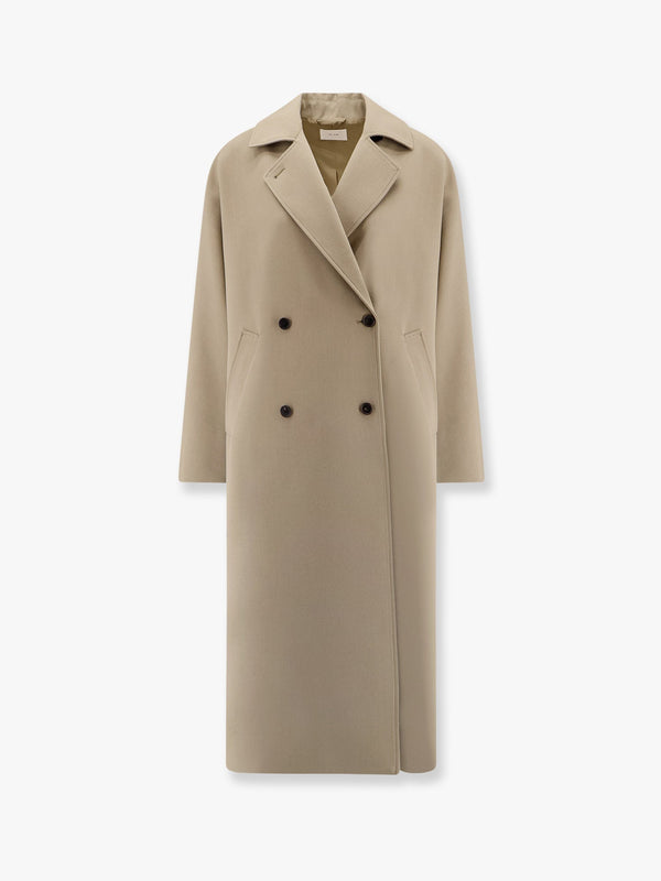 Sable oversize wool coat