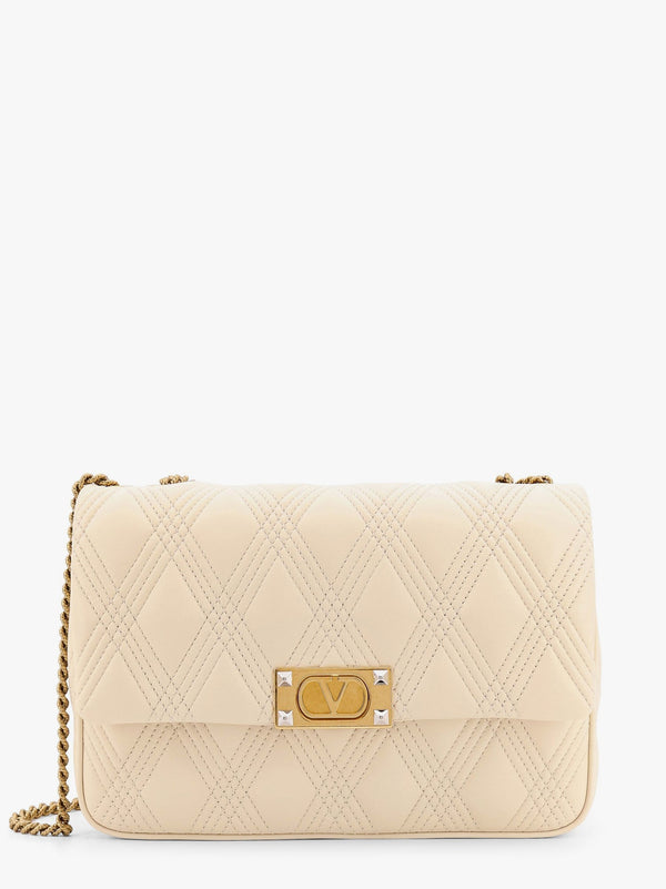 Quiltie 67 leather shoulder bag