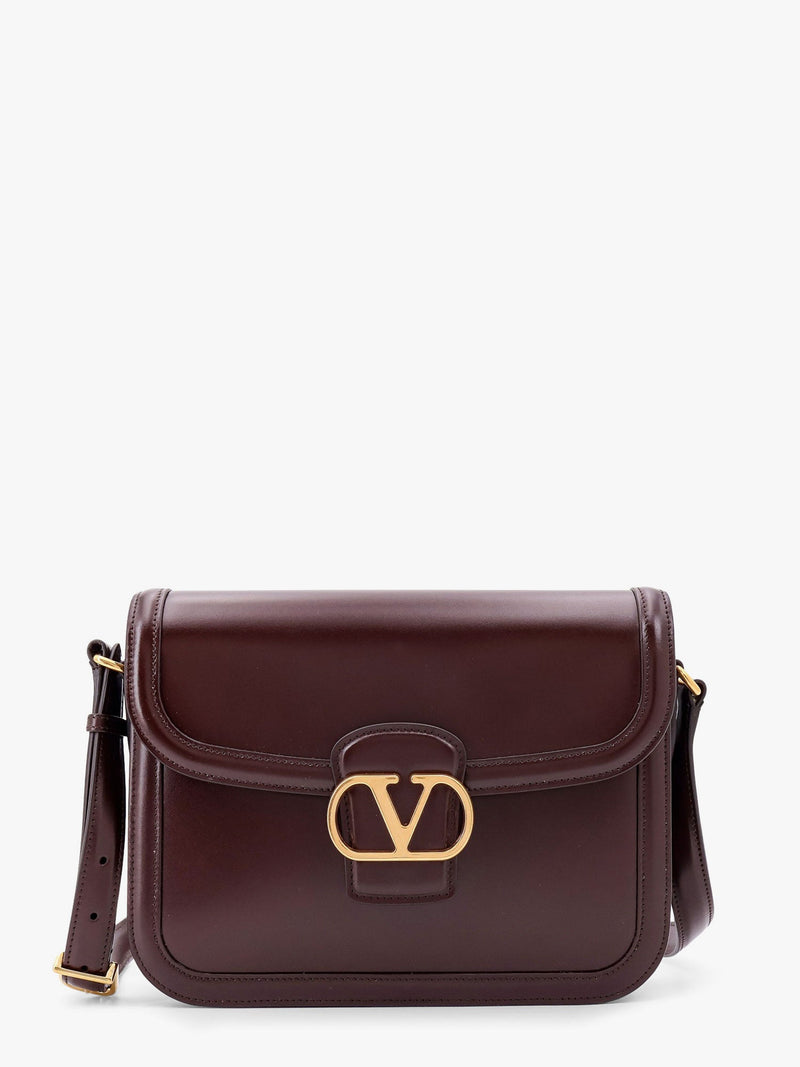 Valentino Garavani Bolso de hombro de cuero 9To5 marrón de Valentino Garavani - World Class Fashion