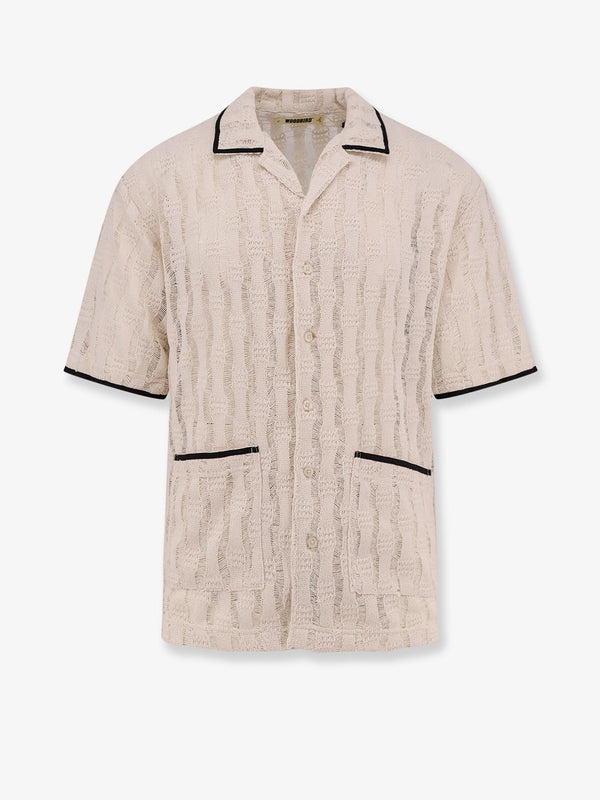 Woodbird Wb Sunny Granny Perforated Knit Shirt