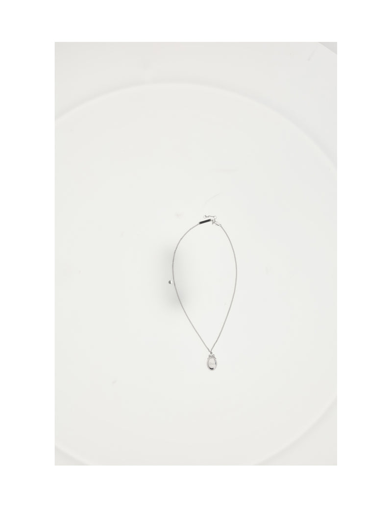 Dior Homme Dior Homme Necklace Medallion Silver - World Class Fashion