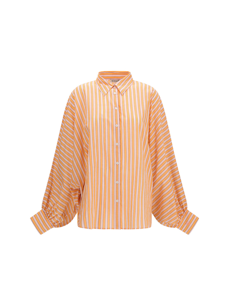 Sosue Sosue Antonia Voile Striped Shirt - World Class Fashion