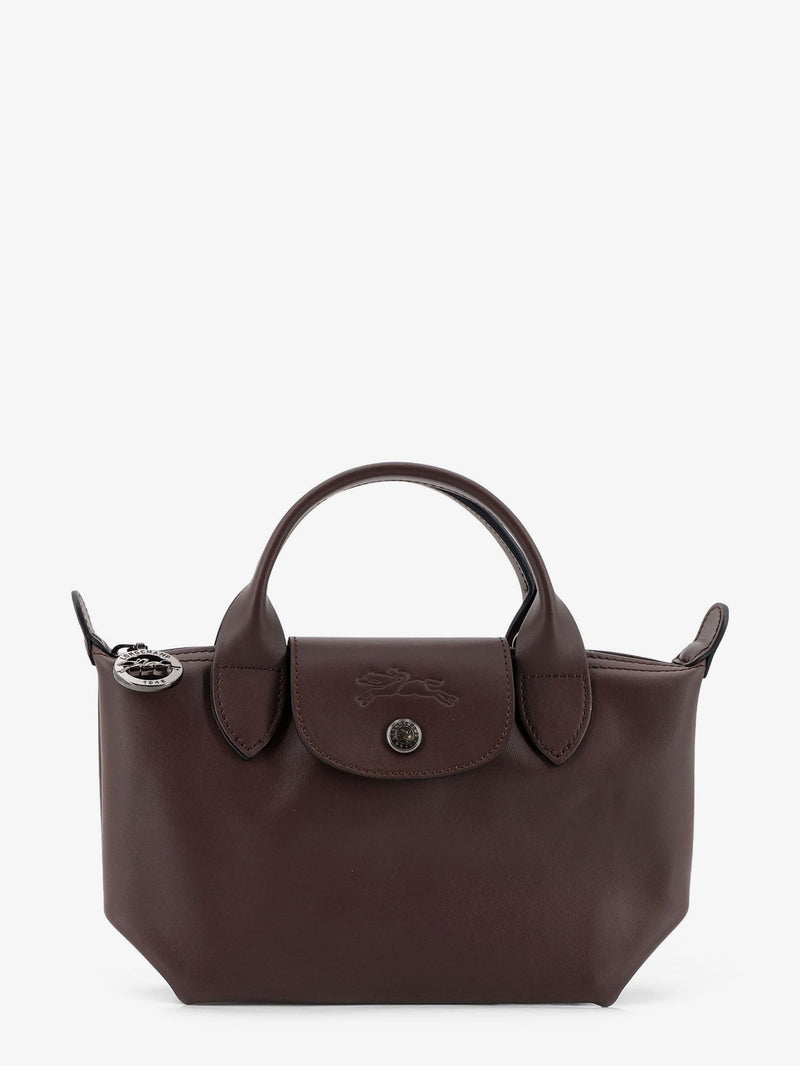 Longchamp Paris Longchamp Paris Le Pliage Xtra Xs Leather Shoulder Bag Brown - World Class Fashion