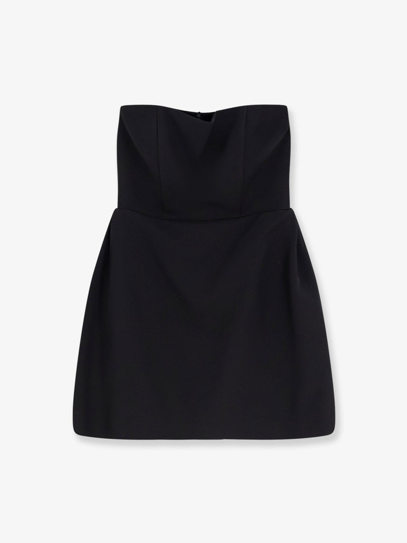 Actualee Actualee Mini Dress with Stays Black - World Class Fashion