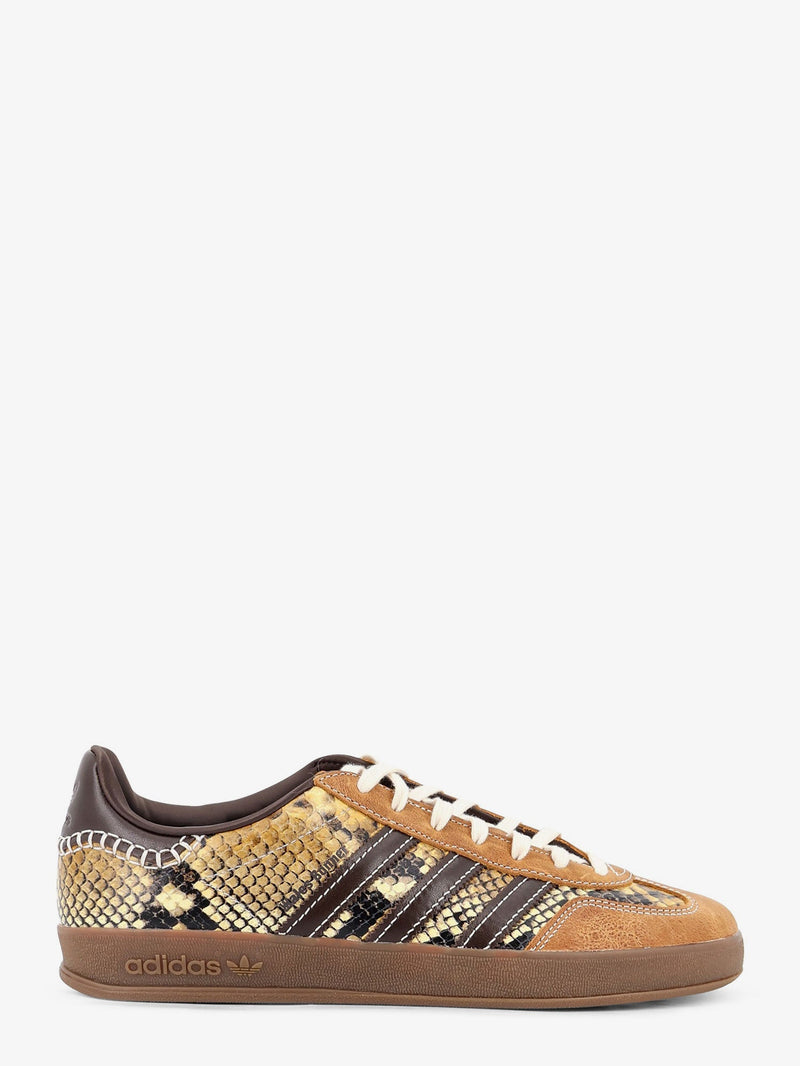Adidas X Wales Bonner Zapatillas Adidas X Wales Bonner Wb Gazelle con estampado de pitón beige - World Class Fashion