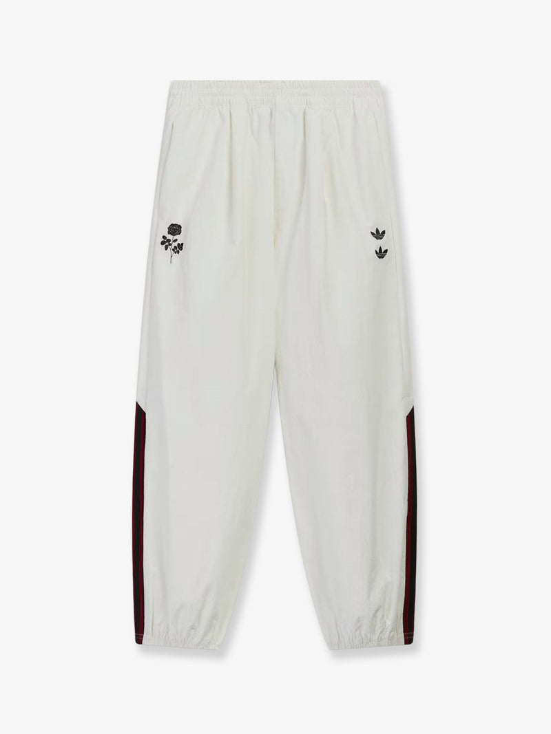 Adidas X Willy Chavarria Adidas X Willy Chavarria Recycled Nylon Trousers White - World Class Fashion