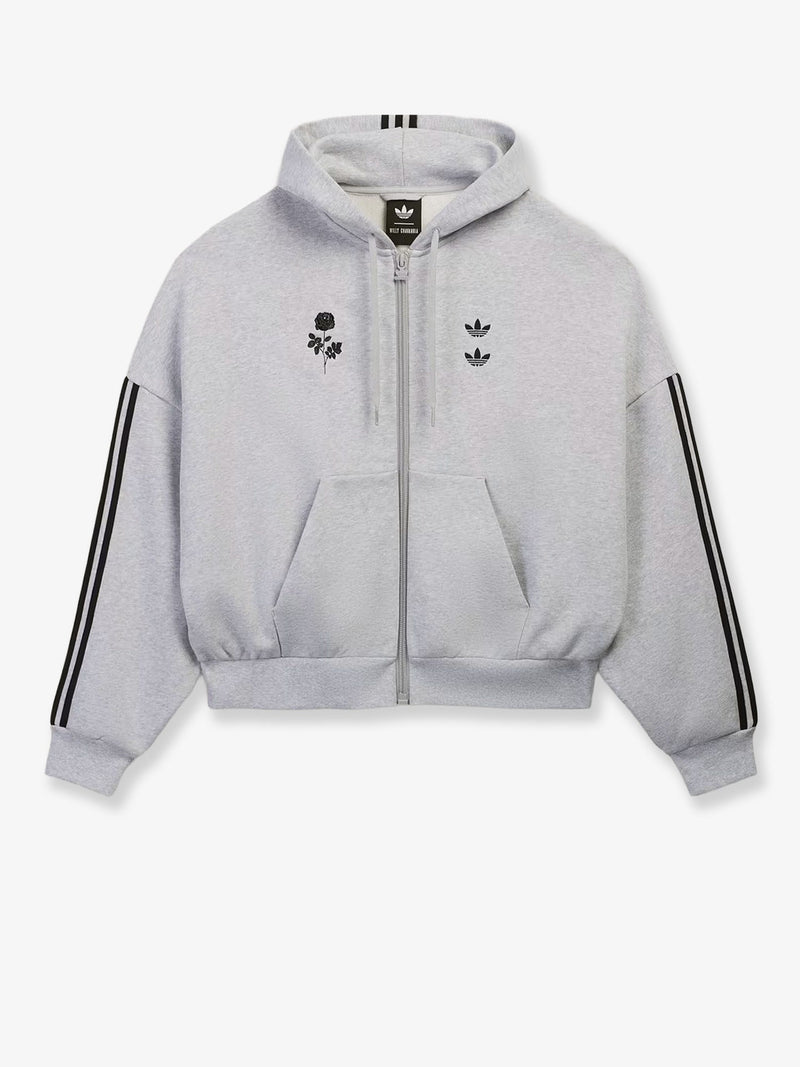 Adidas X Willy Chavarria Adidas X Willy Chavarria Cotton Blend Sweatshirt Grey - World Class Fashion