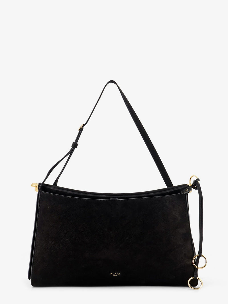 Alaia Bolso de hombro Alaia Le Click Pocket 35 de Nabuk negro - World Class Fashion