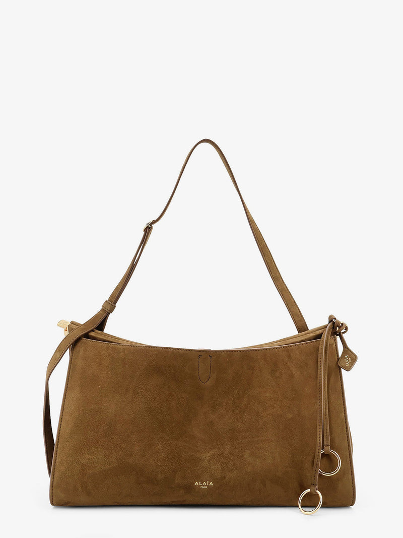 Alaia Bolso de Hombro Alaia Le Click Pocket 35 de Nobuk Verde - World Class Fashion