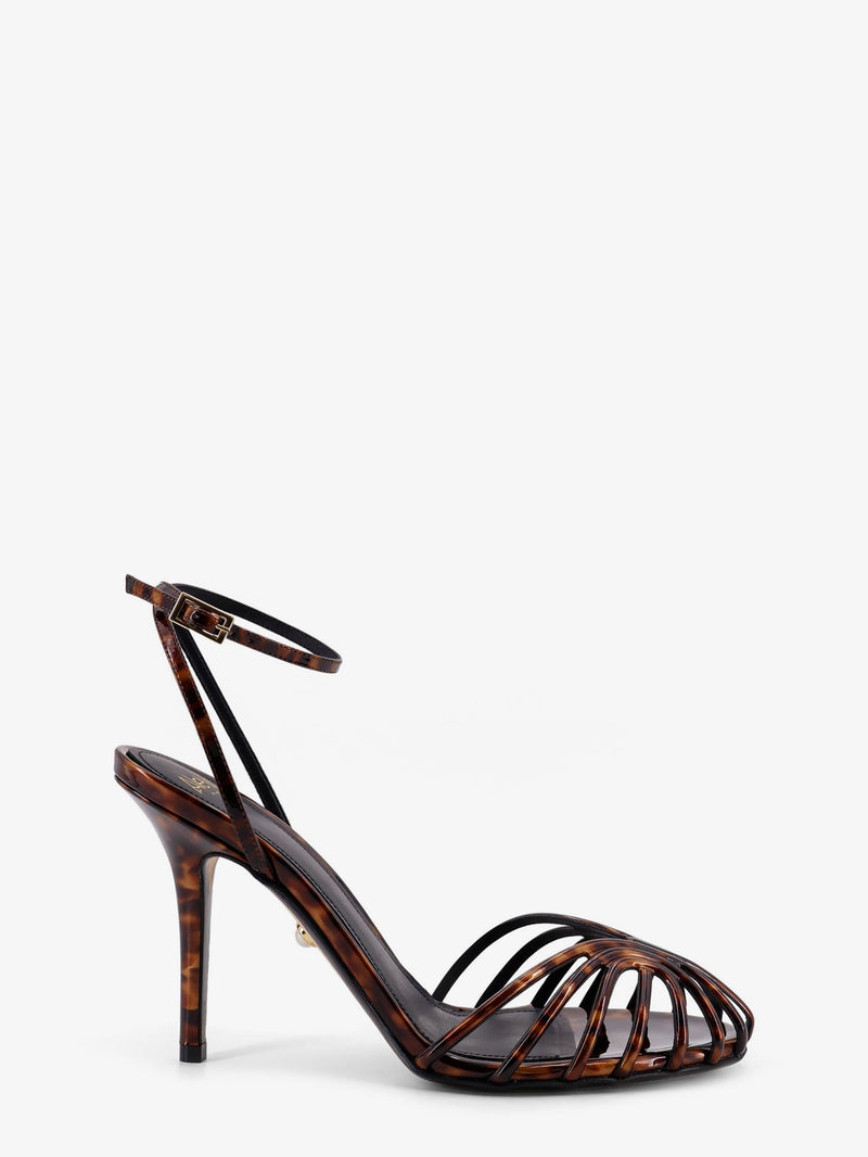 Alevi` Alevi` Blake 75 Leather Sandals Brown - World Class Fashion
