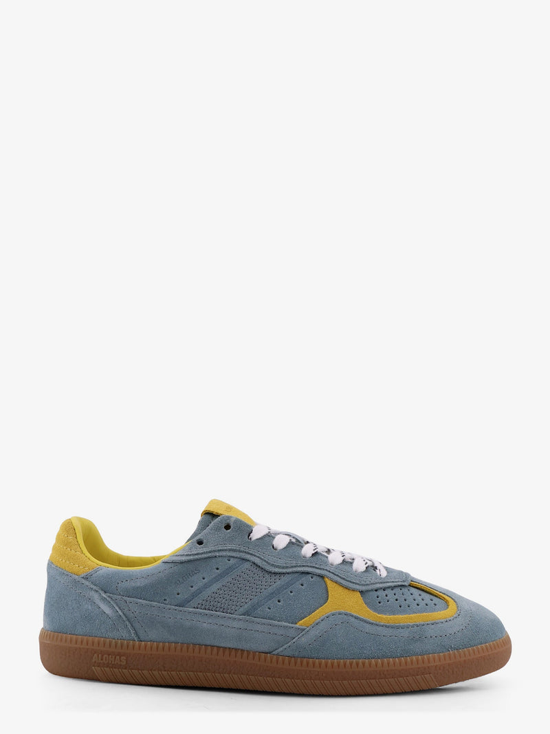 Alohas Zapatillas Alohas Tb. 490 de ante azul gris para mujer - World Class Fashion