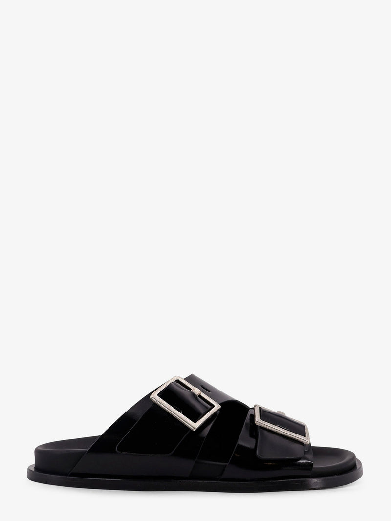 Alohas Alohas Alba Low Leather Sandals Black - World Class Fashion