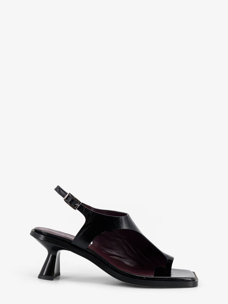 Alohas Alohas Mahina Sandalias de Piel Negras para Mujer - World Class Fashion