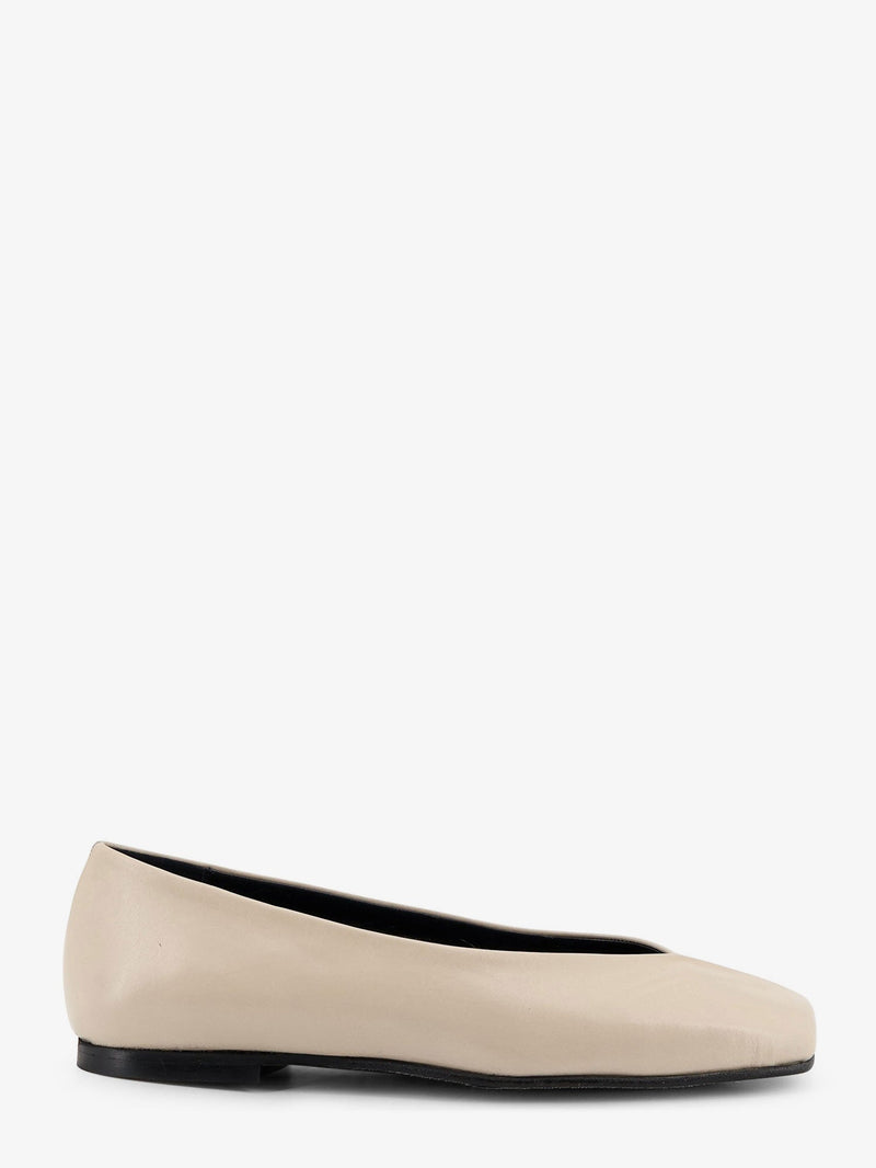 Alohas Alohas Katia Bailarinas de Piel Beige para Mujer - World Class Fashion