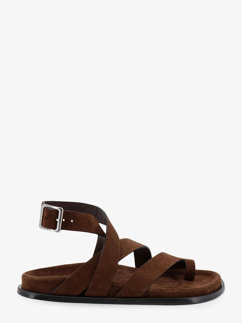 Alohas Alohas Suede Sandals Brown Women - World Class Fashion