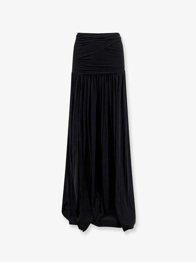Amazuìn Amazuìn Tayla Stretch Jersey Falda Negra - World Class Fashion