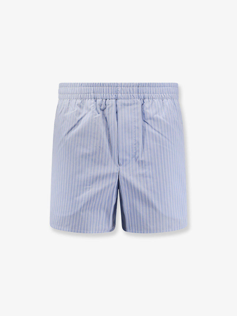 AMI Paris AMI Paris Cotton Bermuda Shorts Blue Men - World Class Fashion