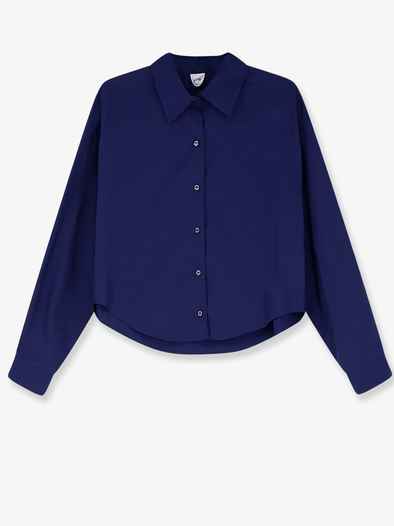Aspesi Aspesi Cotton Shirt Blue Women - World Class Fashion
