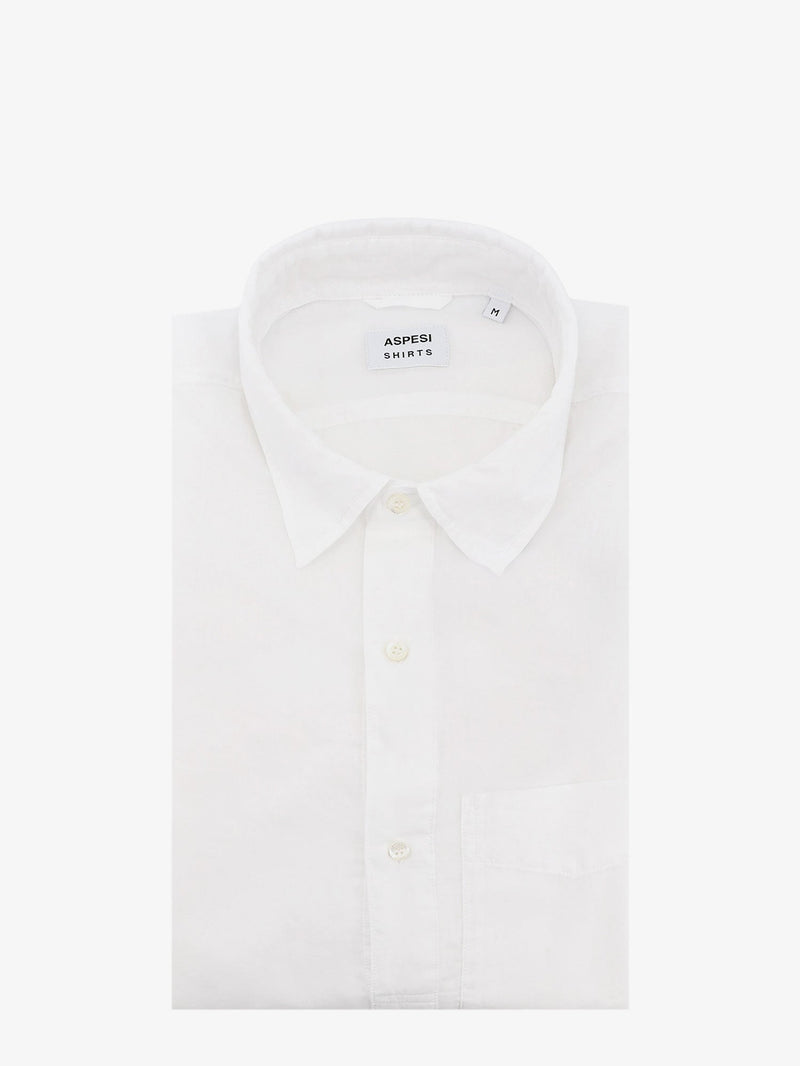 Aspesi Aspesi Men's Cotton Shirt White - World Class Fashion