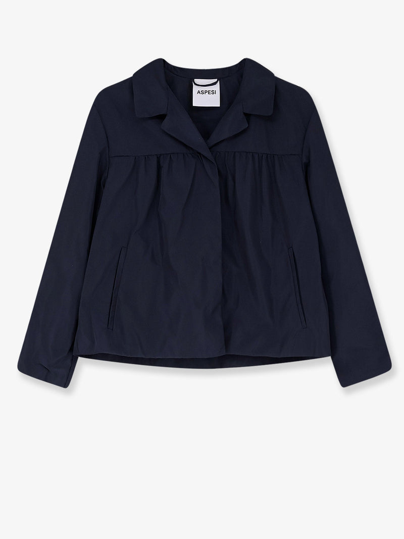 Aspesi Chaqueta Efemera de nailon azul para mujer Aspesi - World Class Fashion