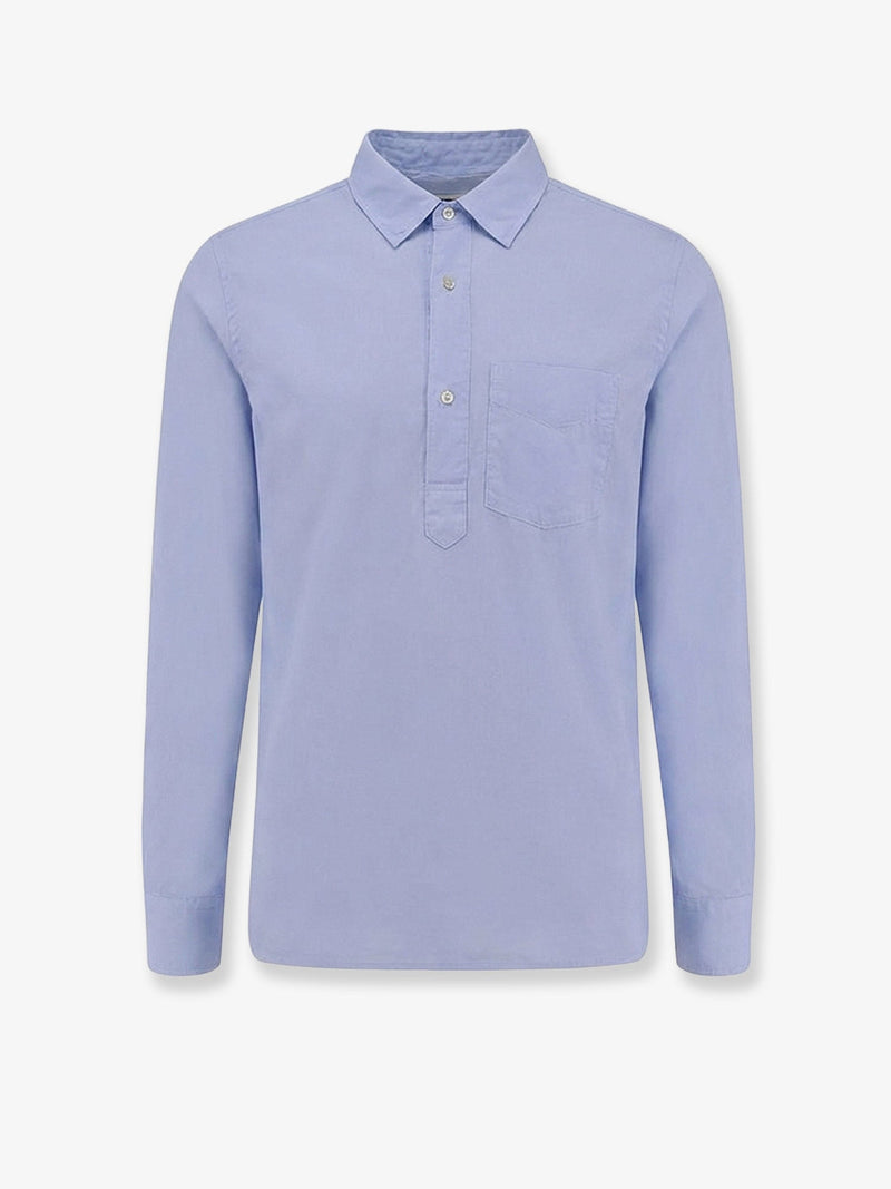 Aspesi Aspesi Cotton Shirt Blue Men - World Class Fashion