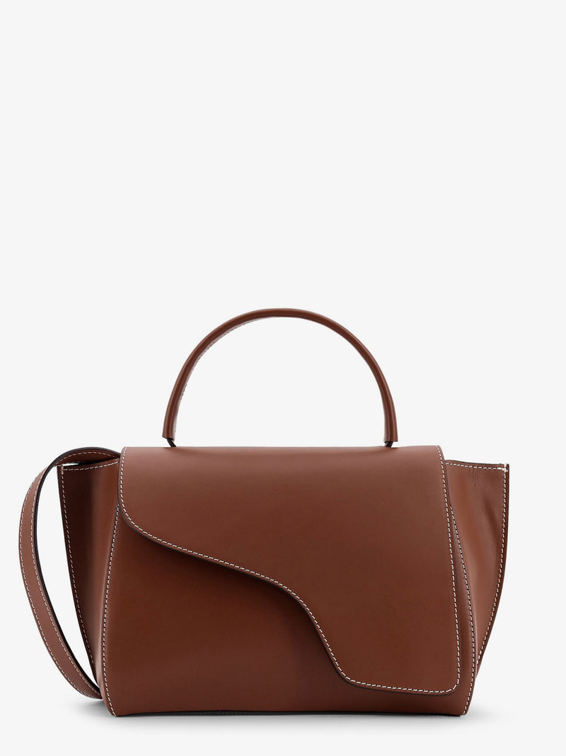 Atp Atelier Atp Atelier Arezzo Leather Shoulder Bag Brown - World Class Fashion