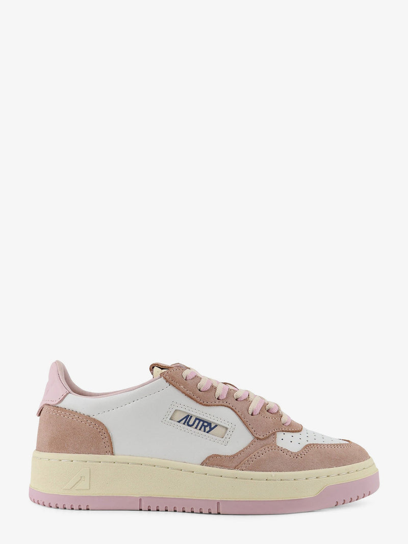 Autry Zapatillas bajas de piel y ante Autry Medalist rosas - World Class Fashion