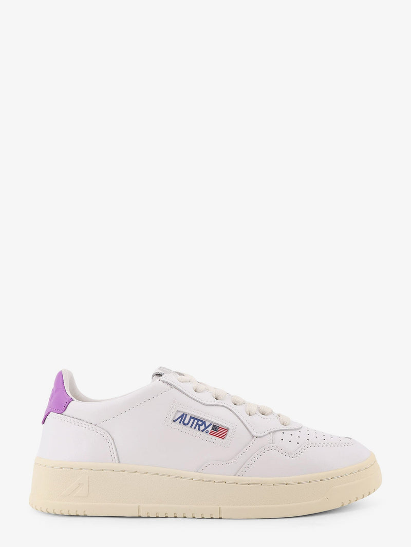 Autry Zapatillas bajas de cuero Autry Medalist blancas - World Class Fashion