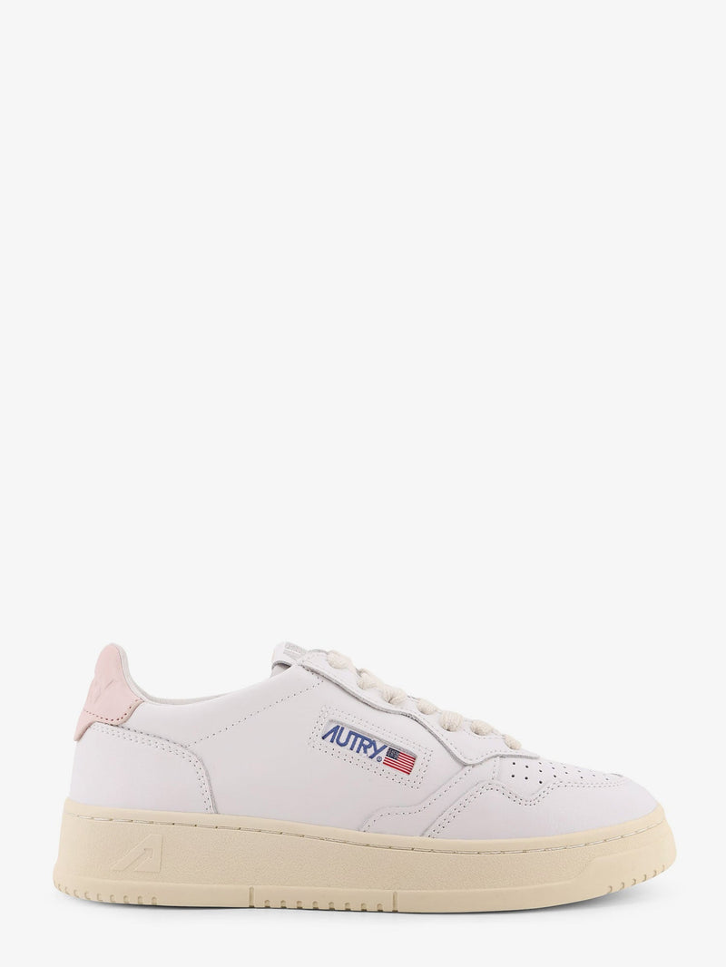 Autry Zapatillas de Piel Autry Medalist Blancas Rosas - World Class Fashion