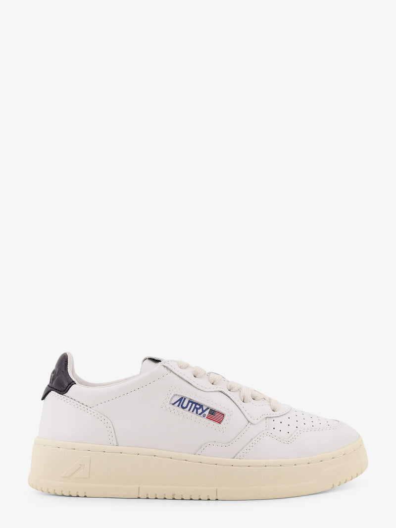 Autry Zapatillas de cuero Autry Medalist para mujer, color blanco - World Class Fashion