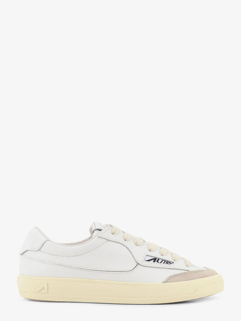 Autry Autry Windscape Zapatillas de Cuero Blancas para Mujer - World Class Fashion