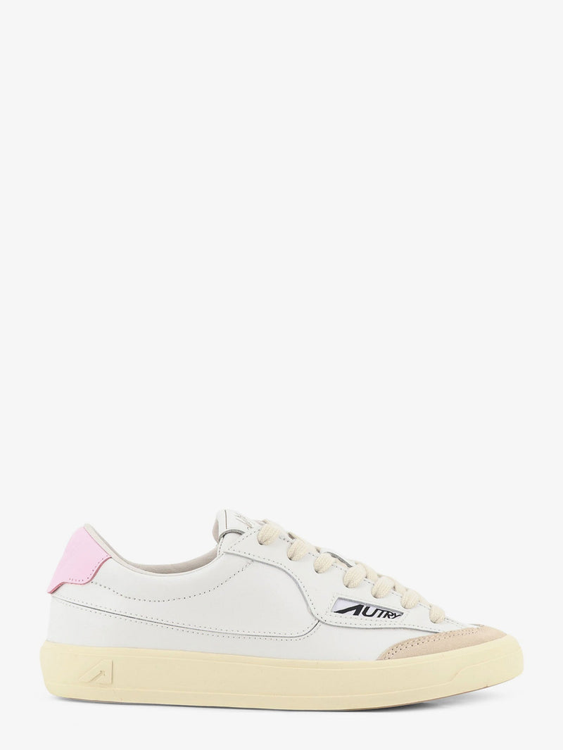 Autry Zapatillas de cuero Autry Windscape blancas para mujer - World Class Fashion