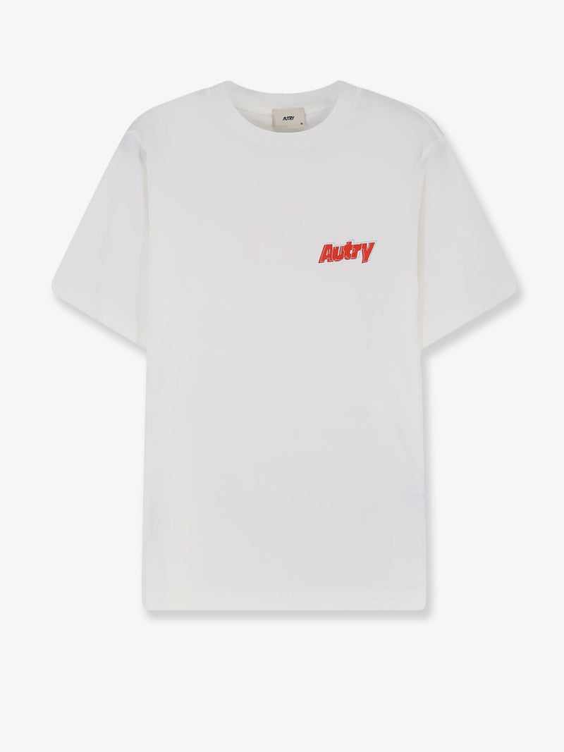 Autry Camiseta Autry de algodón blanca para hombre - World Class Fashion