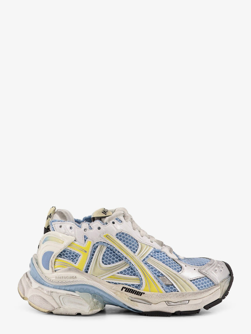 Balenciaga Balenciaga Low-Top Runner Mesh Sneakers Multicolor - World Class Fashion