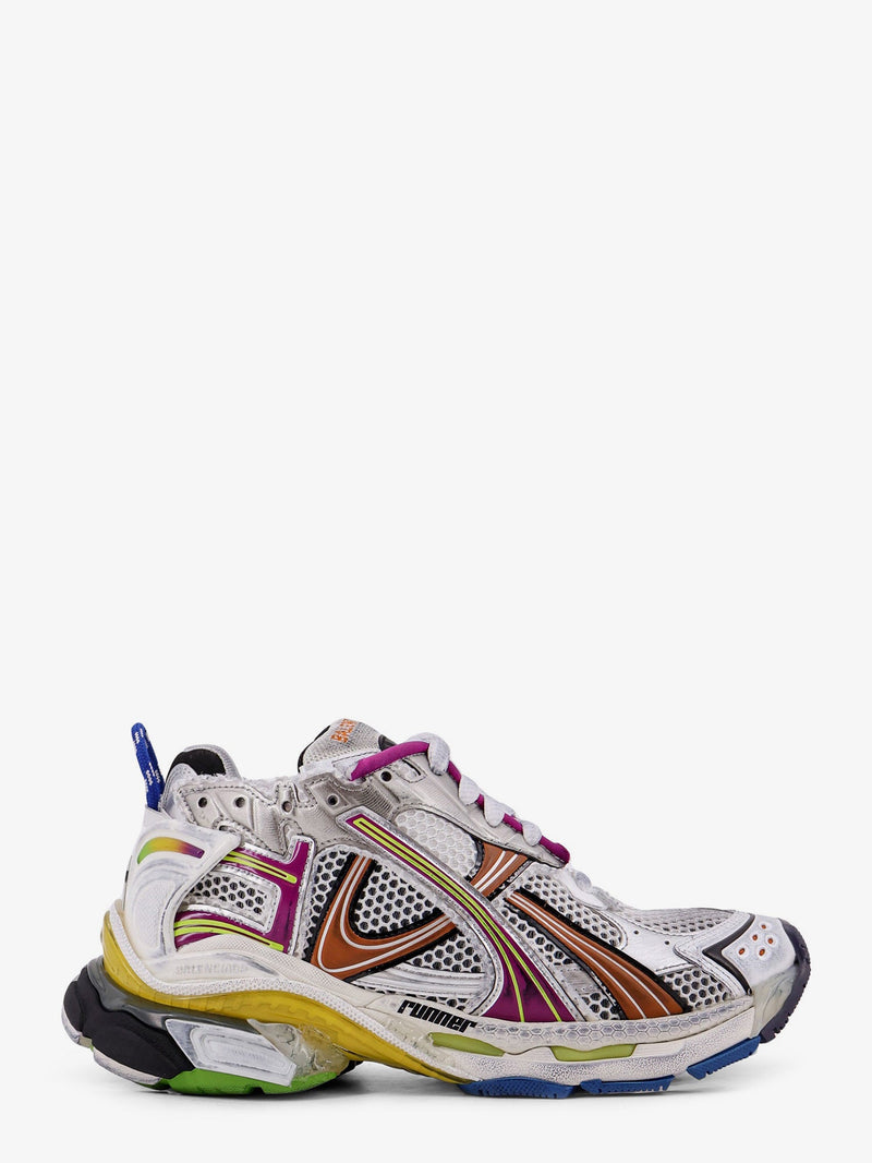 Balenciaga Balenciaga Runner Low-Top Mesh Sneakers Multicolor - World Class Fashion