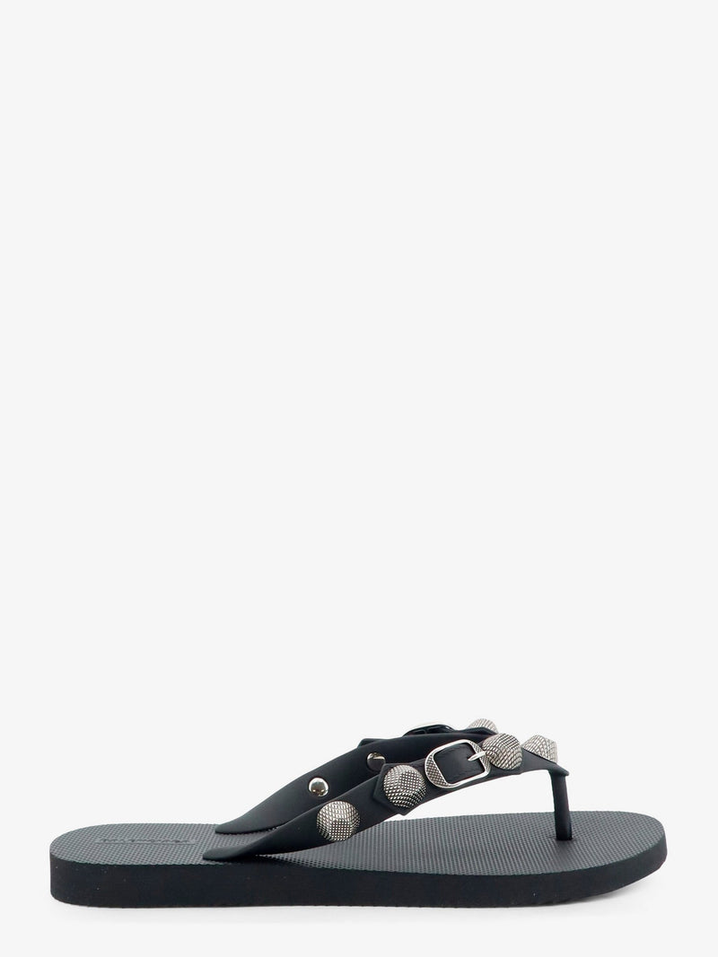 Balenciaga Balenciaga Cagole Flip-Flops Black Women - World Class Fashion