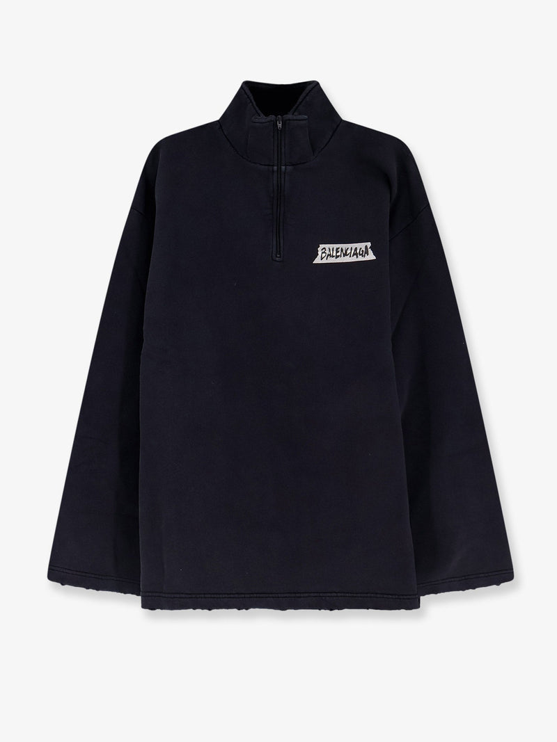 Balenciaga Balenciaga Cotton Sweatshirt Black Men - World Class Fashion