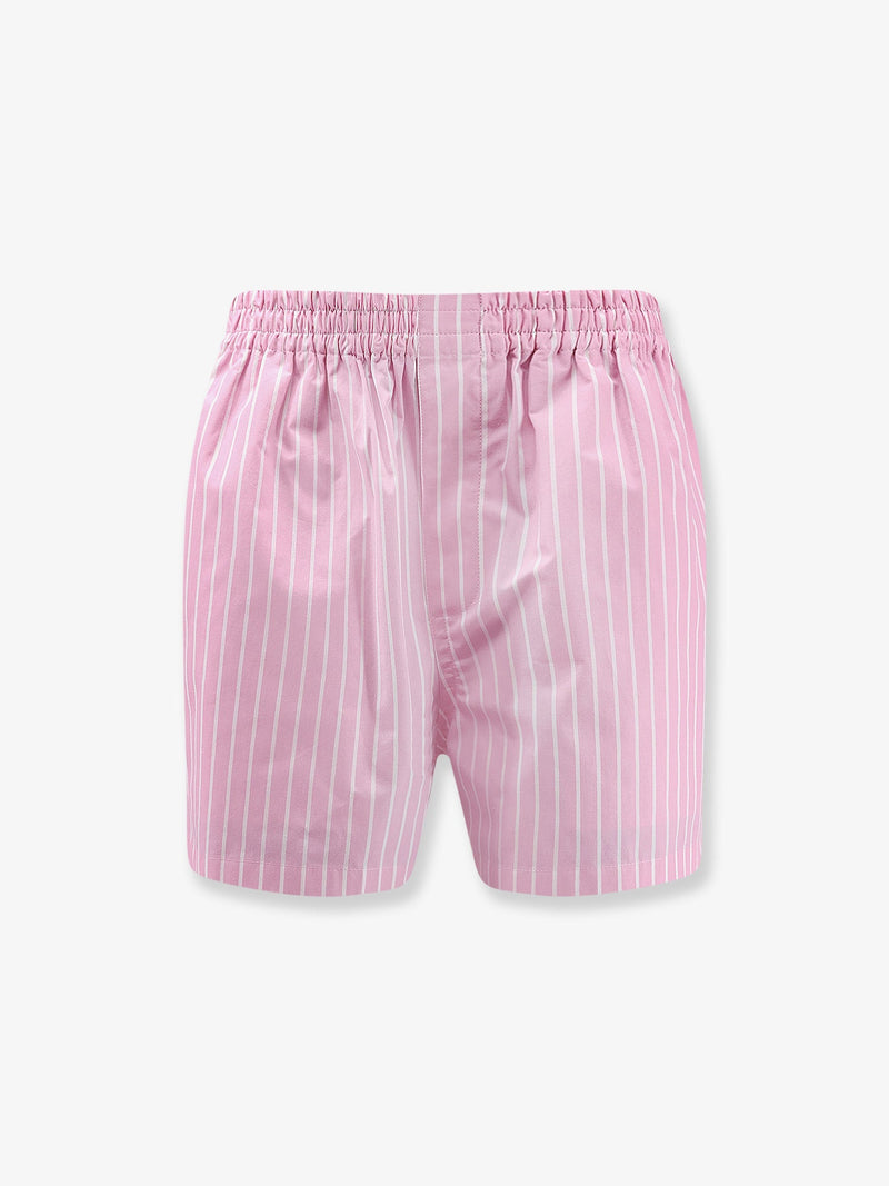 Balenciaga Balenciaga Cotton Boxer Shorts Pink - World Class Fashion