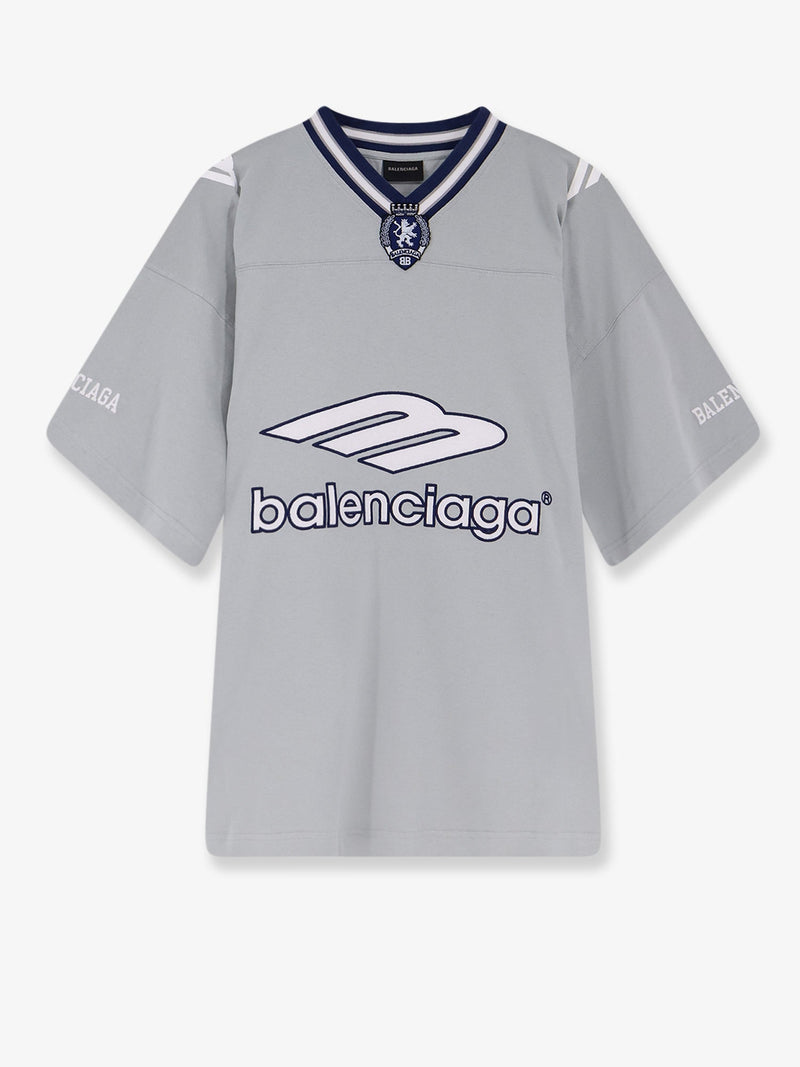 Balenciaga Balenciaga 3B Football Jersey T-Shirt Grey - World Class Fashion