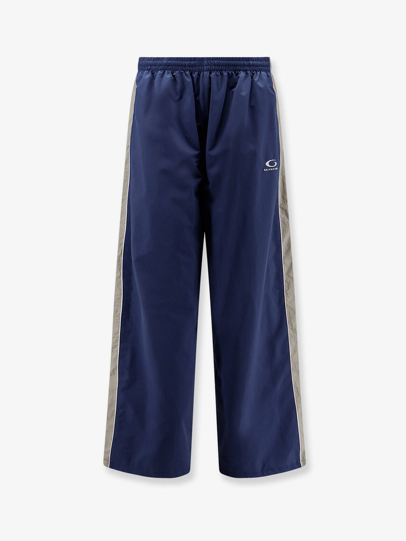 Balenciaga Balenciaga Sporty Nylon Trousers Blue Men - World Class Fashion