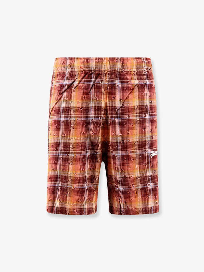 Barrow Barrow Viscose Cotton Blend Bermuda Shorts Multicolor - World Class Fashion