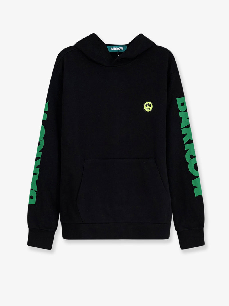 Barrow Sudadera de algodón Barrow Negra para hombre - World Class Fashion