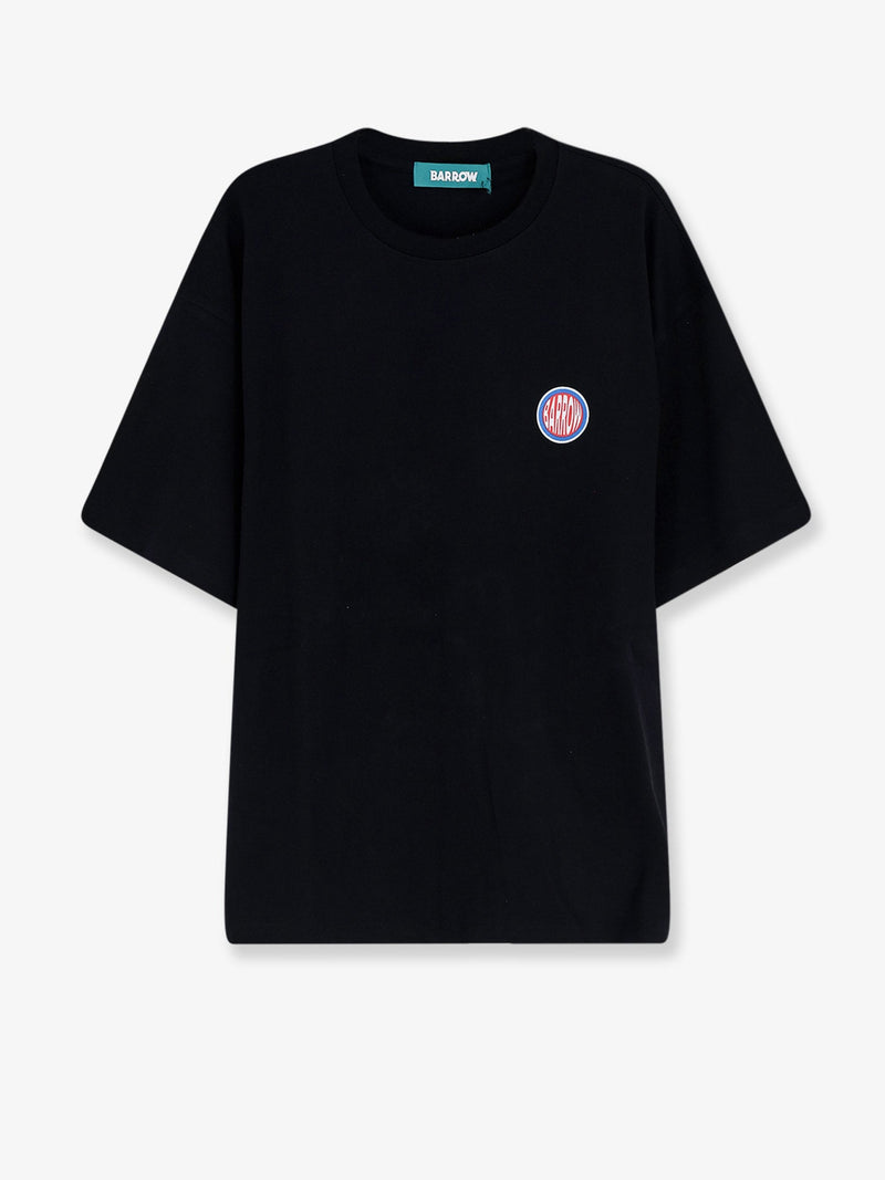 Barrow Camiseta de Algodón Barrow Negra para Hombre - World Class Fashion