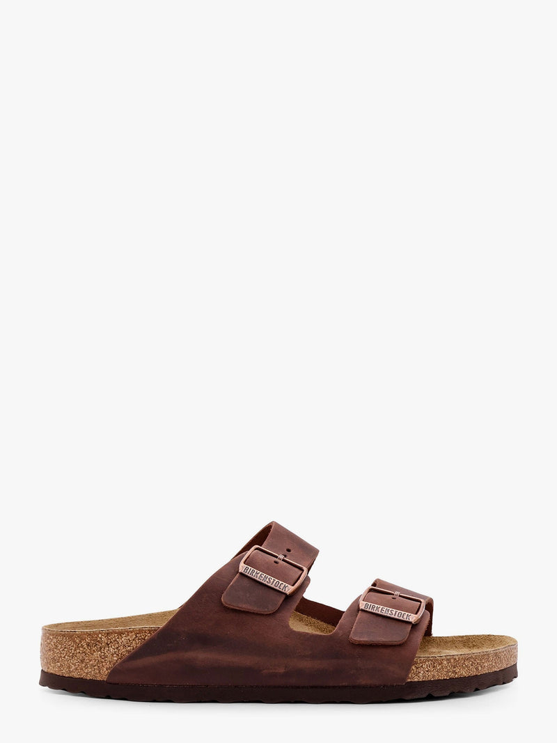 Birkenstock Birkenstock Arizona Leather Sandals Brown - World Class Fashion