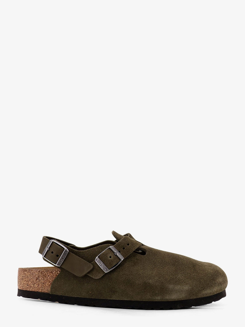 Birkenstock Birkenstock Tokyo Suede Low Sandals Green - World Class Fashion