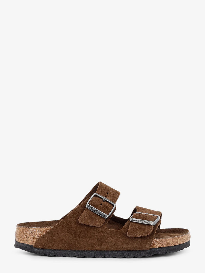Birkenstock Birkenstock Arizona Suede Sandals Brown - World Class Fashion