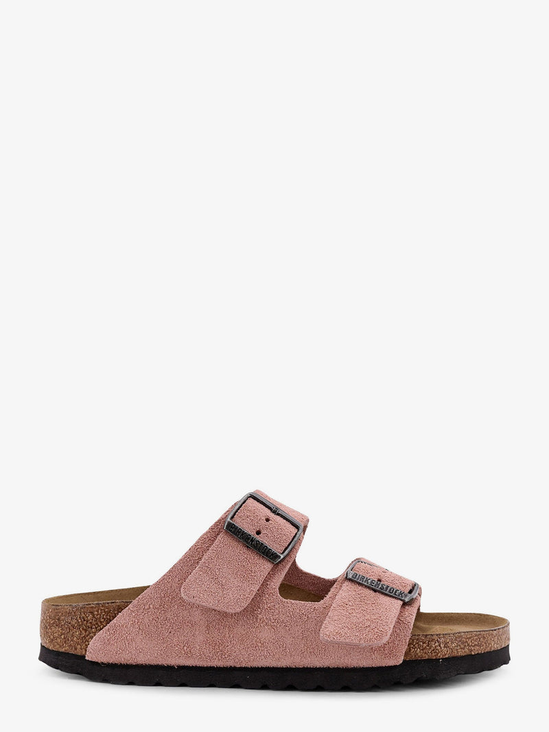 Birkenstock Birkenstock Arizona Suede Sandals Pink Clay - World Class Fashion