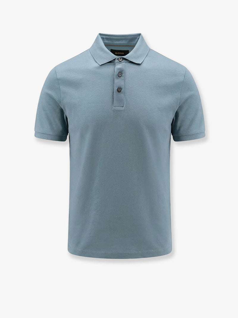 Boss Boss Perry Cotton Polo Shirt Blue - World Class Fashion