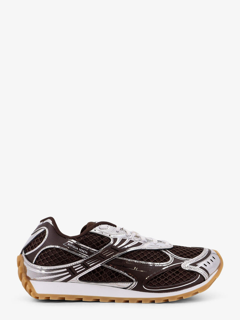 Bottega Veneta Bottega Veneta Orbit Mesh Sneakers Brown - World Class Fashion