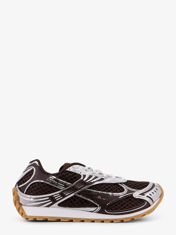 Bottega Veneta Orbit Mesh Sneakers With Rubber Inserts